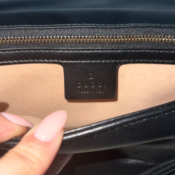 ‼️SOLD‼️GG Marmont small matelassé shoulder bag. - Picture 6 of 14